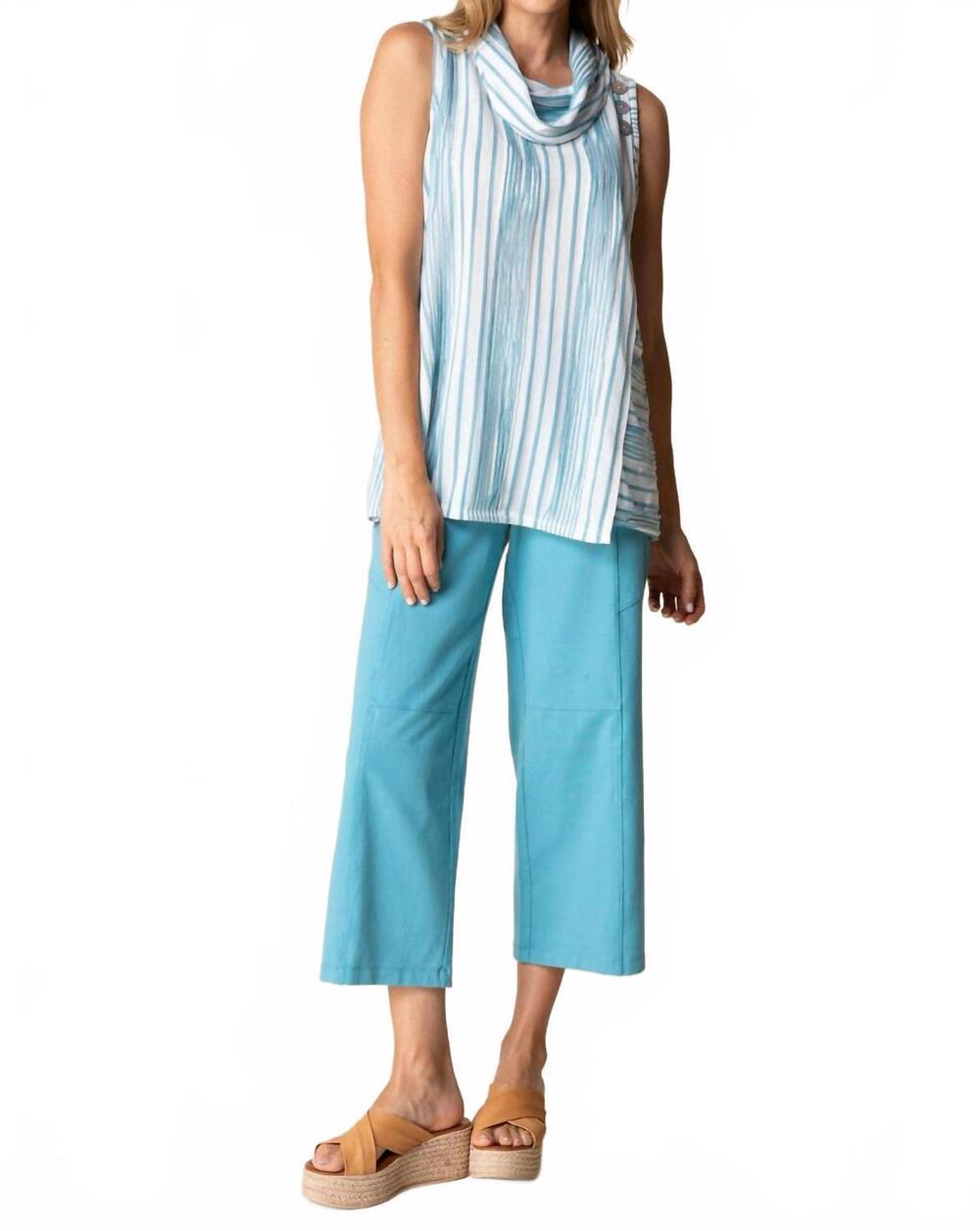 NEW HABITAT ripple tunic in dewdrop